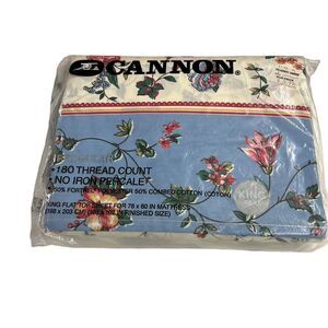Vintage Galleria Cannon‎ Mills Mervyn's Olivia Flora Sheets